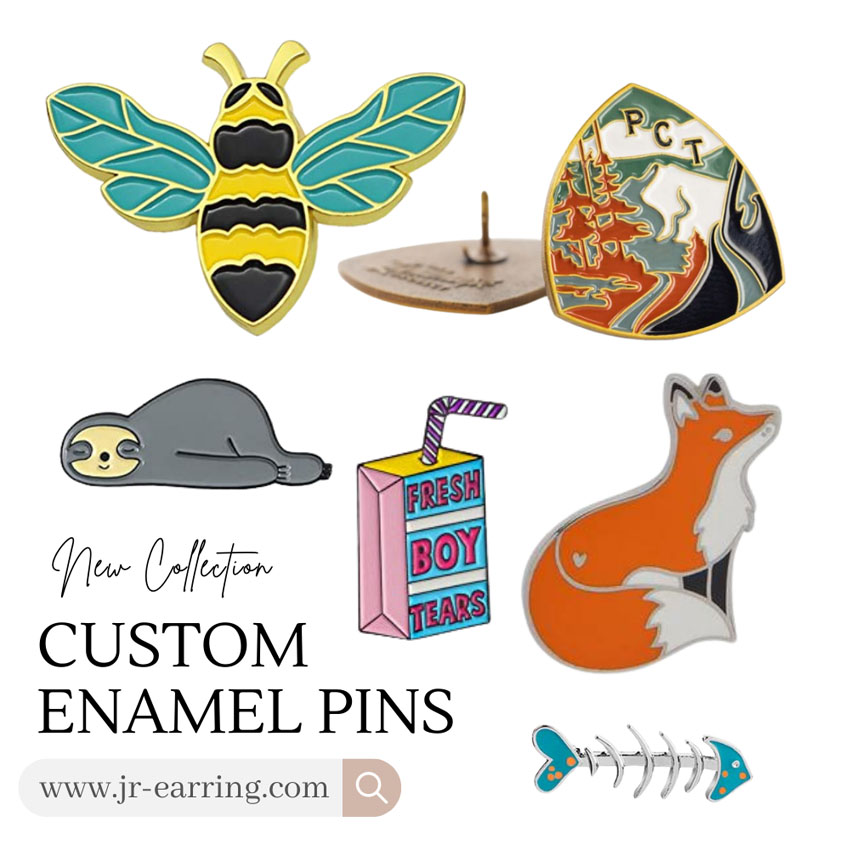 Custom enamel pins